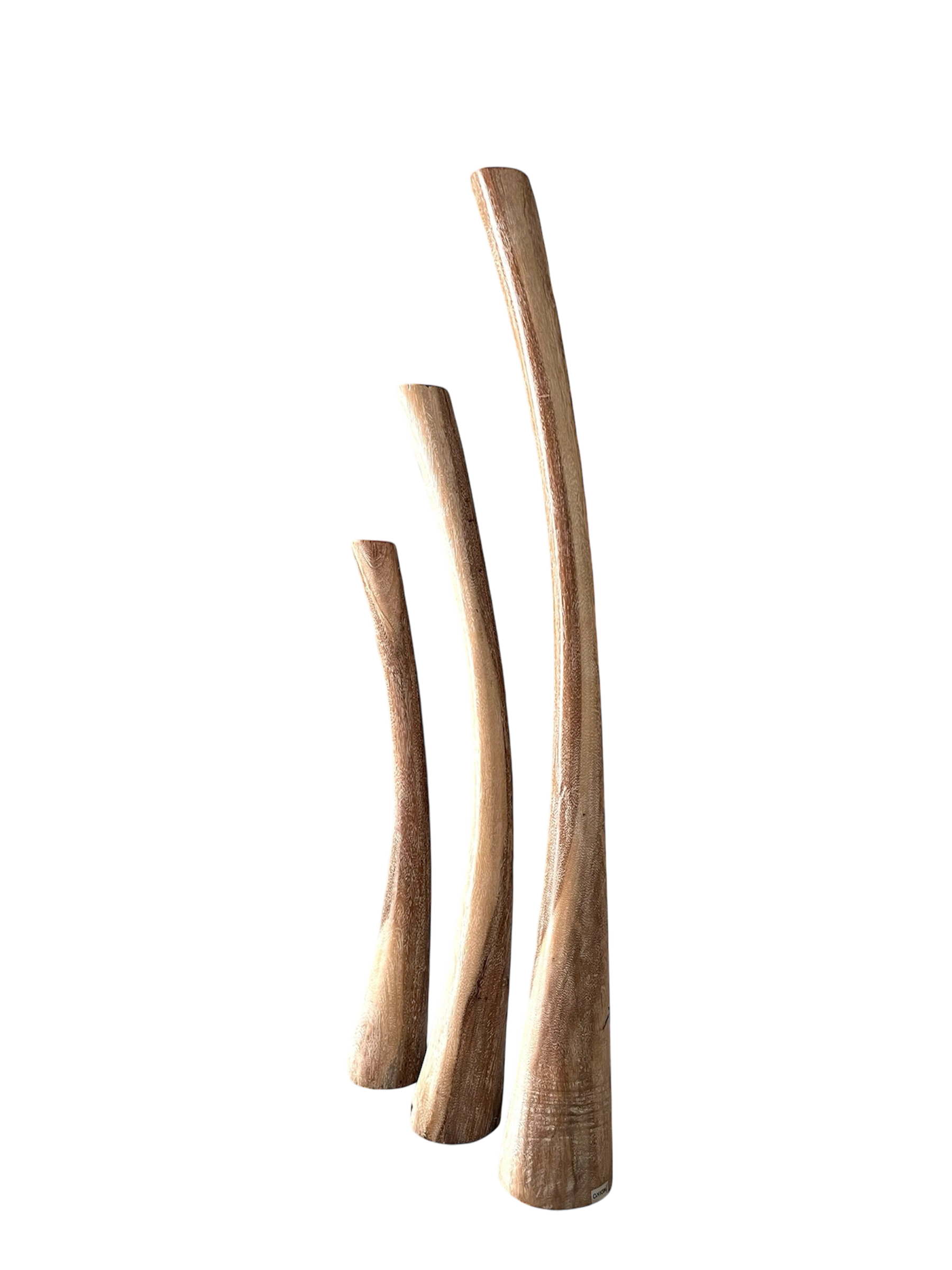 Suar Wood Candle Holder
